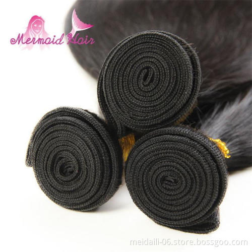 Mongolia Straight Cuticle Aligned Hair raw unprocessed virgin hair ve...